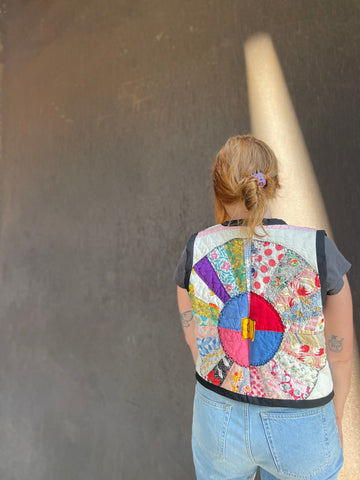 Wheel of Fortune SM Quilt Vest